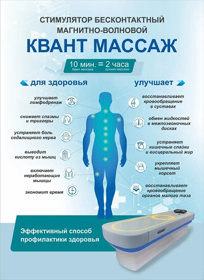 Квант-массаж: бесконтактный магнитно-волновой стимулятор